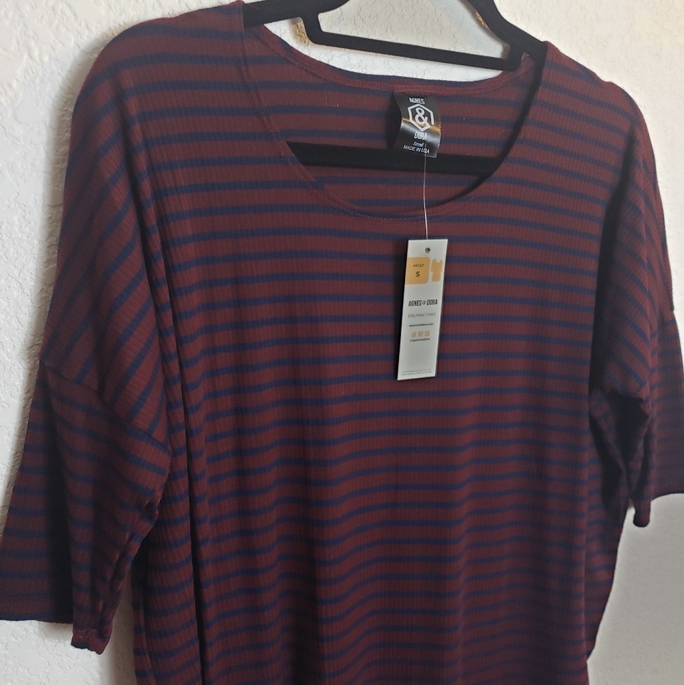 NWT : Ribbed Dolman Tunic - Picture 2 of 4